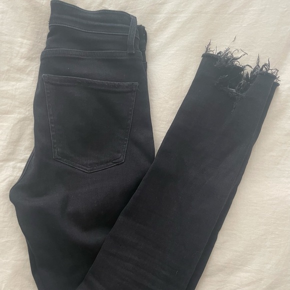 AGOLDE Sophie skinny jeans with ripped hem - Picture 6 of 8